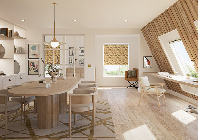 Lotus, Sunstone - Twist&Fit Roller Blind - Image 8